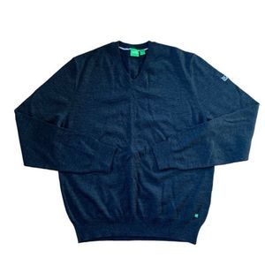 Boss Hugo Boss Gray Long Sleeve Sweater Size Medium